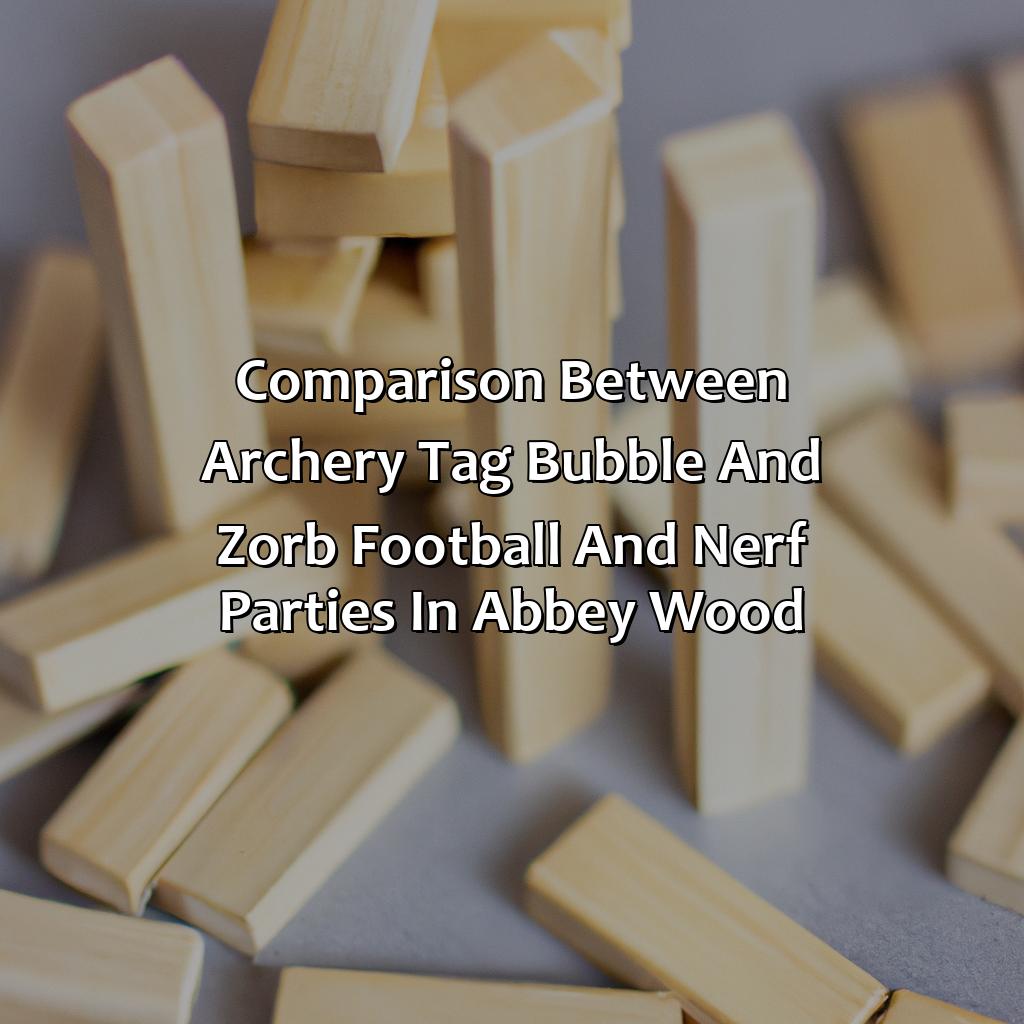 Comparison Between Archery Tag, Bubble And Zorb Football, And Nerf Parties In Abbey Wood  - Archery Tag, Bubble And Zorb Football, And Nerf Parties In Abbey Wood, 