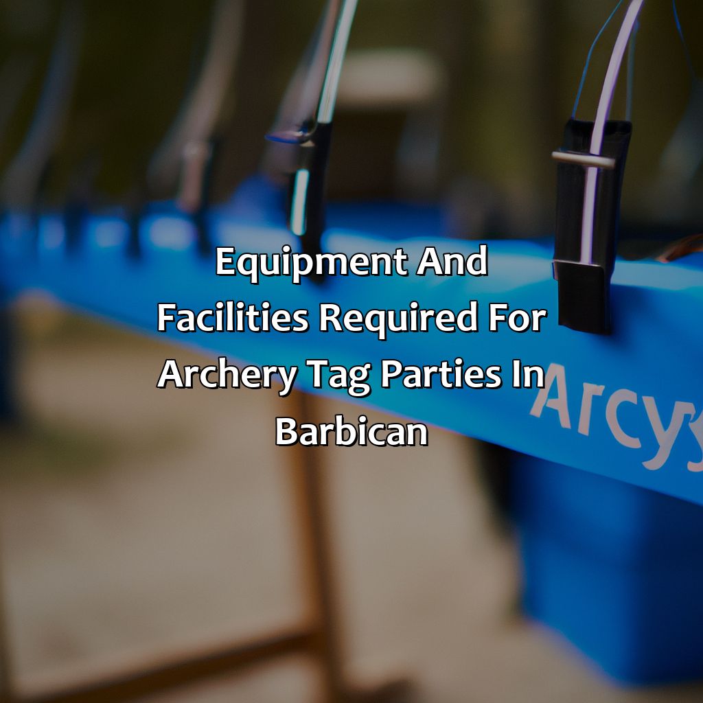 Equipment And Facilities Required For Archery Tag Parties In Barbican  - Archery Tag, Bubble And Zorb Football, And Nerf Parties In Barbican, 