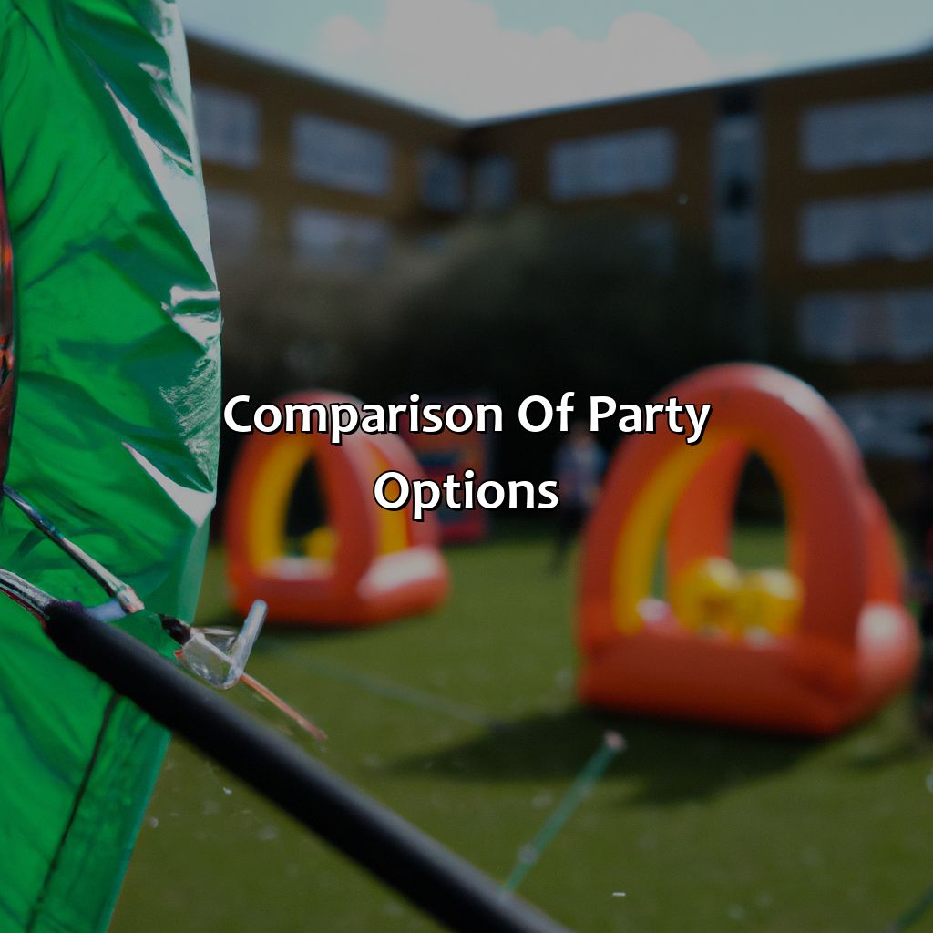 Comparison Of Party Options  - Archery Tag, Bubble And Zorb Football, And Nerf Parties In Buckhurst Hill, 