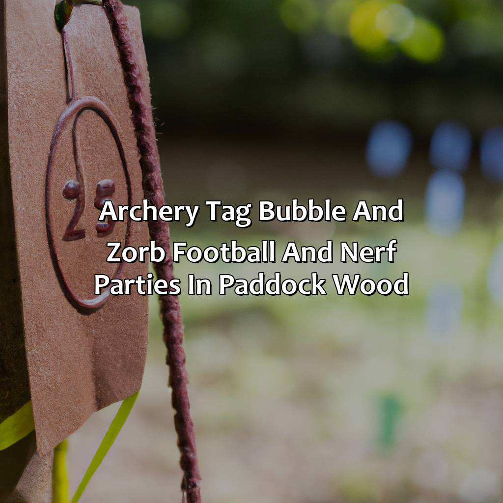 Archery Tag, Bubble and Zorb Football, and Nerf Parties in Paddock Wood,