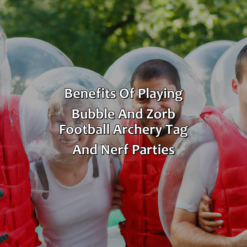Benefits Of Playing Bubble And Zorb Football, Archery Tag, And Nerf Parties  - Bubble And Zorb Football, Archery Tag, And Nerf Parties In Aston Clinton, 