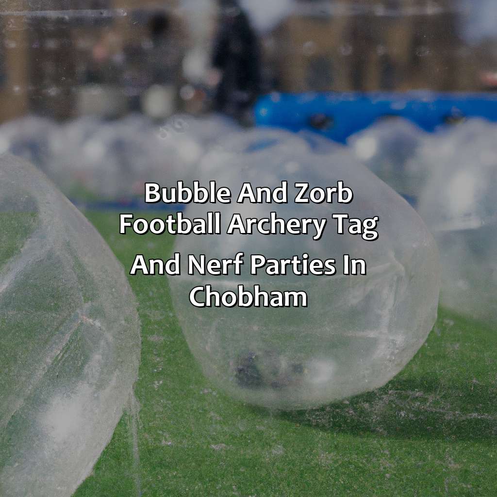 Bubble and Zorb Football, Archery Tag, and Nerf Parties in Chobham,