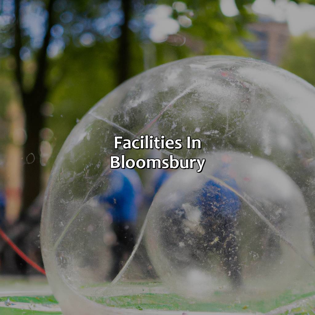 Facilities In Bloomsbury  - Bubble And Zorb Football, Nerf Parties, And Archery Tag In Bloomsbury, 