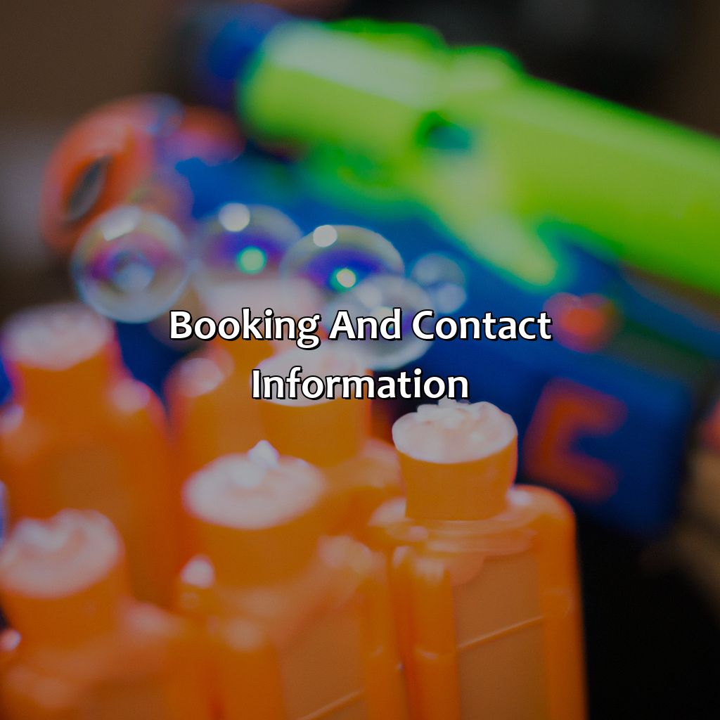 Booking And Contact Information  - Nerf Parties, Bubble And Zorb Football, And Archery Tag In Beaconsfield, 